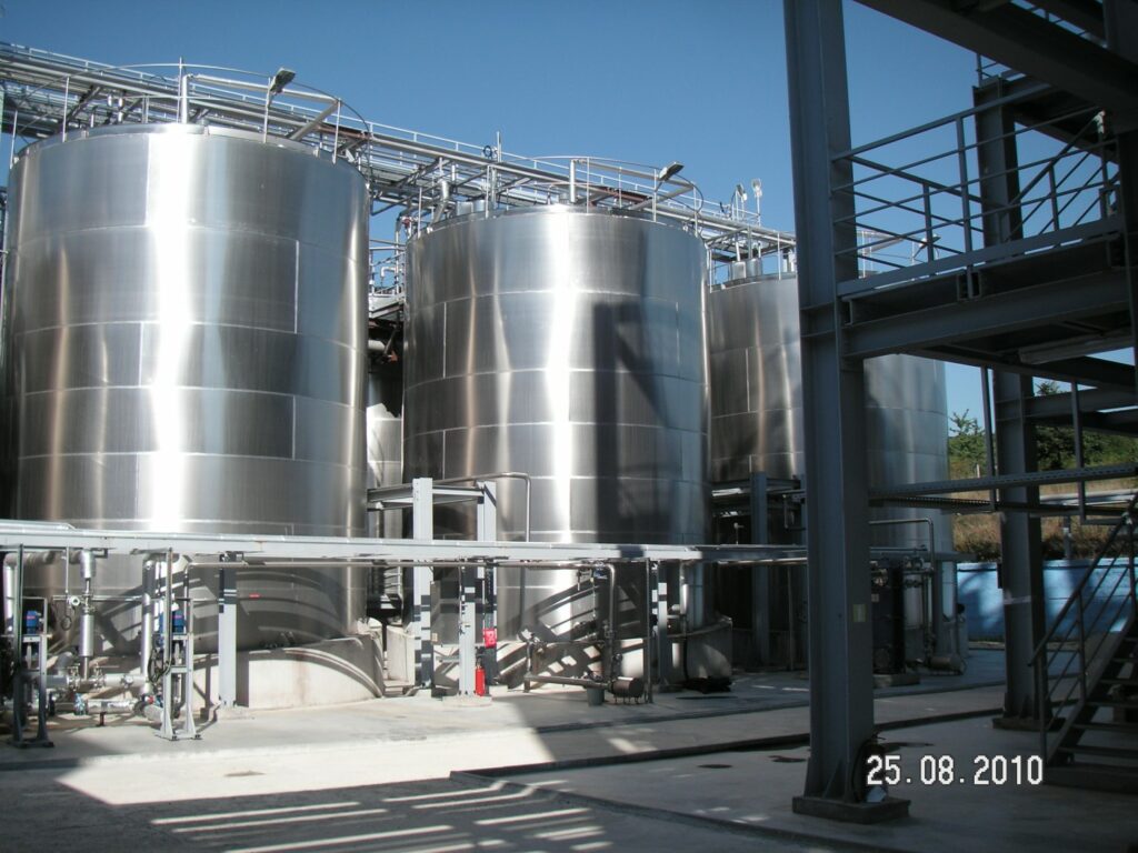 Neutral Alcohol Plant in Verinsko