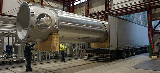 Ethanol dehydration in Sarpsborg