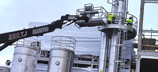 Ethanol dehydration in Sarpsborg