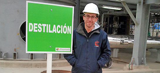 Alcohol Plant in Alejandro Roca