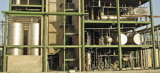 Neutral Alcohol Plant in Ahwaz