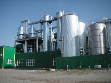 Evaporation plant in Prokhladnyy