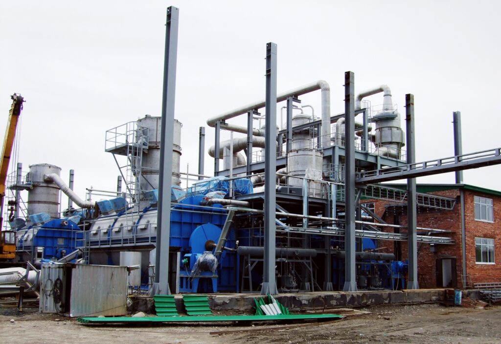 Evaporation plant in Prokhladnyy